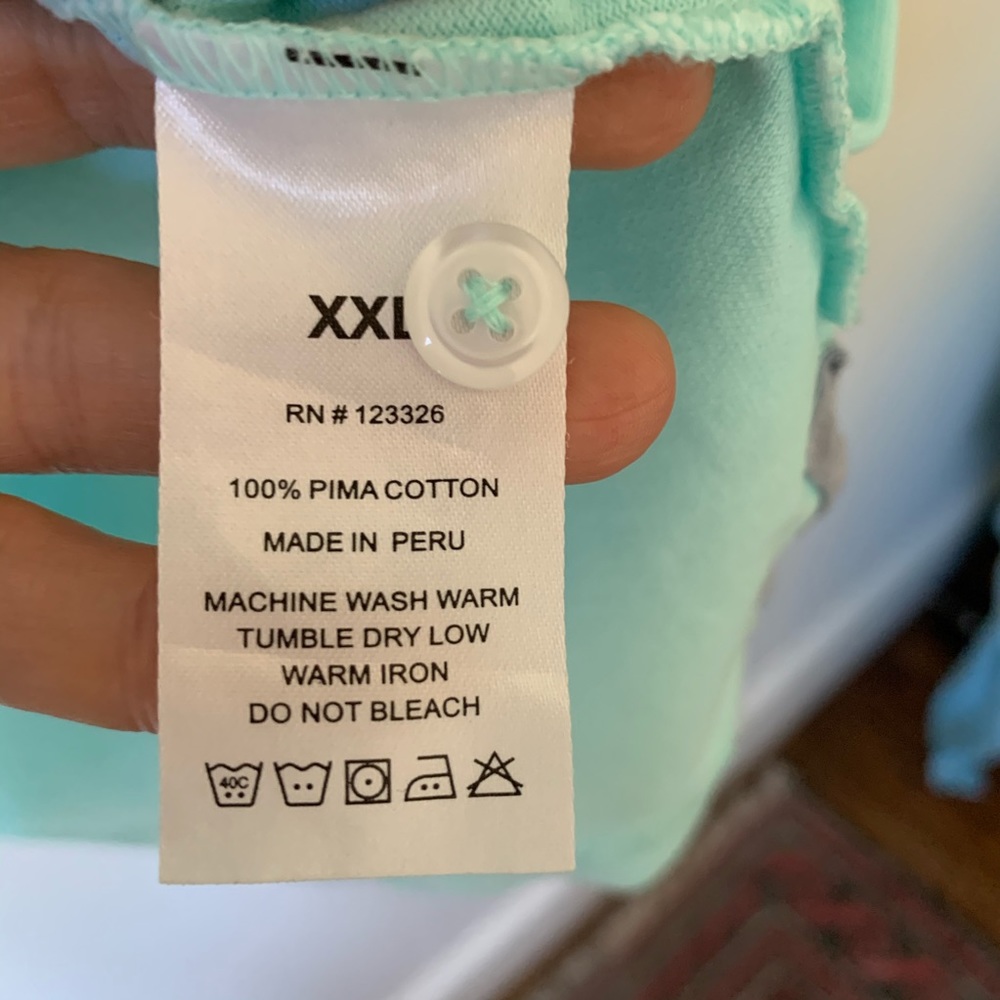 J. Hilburn Polo Shirt Men’s XXL - Picture 4 of 4